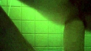 Woman Uses Huge Dildo For Self Pleasure