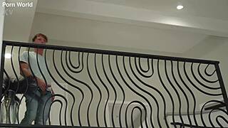 Curious redhead erin everheart convinces friend for dp