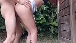 My neighbor drilled me hard while my husband worked all day