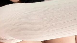 Teen Exploring Dildo Play