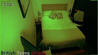 Passionate Voyeur Couple Enjoys Intense Fucking In Airbnb