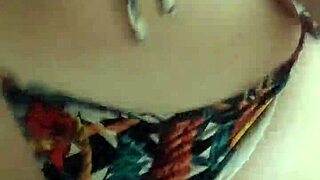 Young athletic redhead screams during first public outdoor fuck with big ass