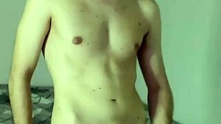 Amateur Masturbates To Orgasm And Cums On Webcam In Bedroom