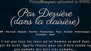 Par Derrière Dans La Clairière - French Audio Anal Nympho Scene