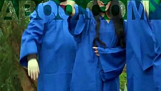 Alona Catches Stepdad Scotty Fucking Lily, Joins Threesome at Grad Party!