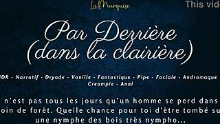 Par Derrière Dans La Clairière - French Audio Anal Nympho Scene