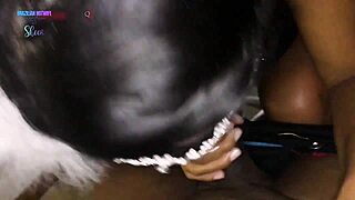 I’m stunned! Watching my wife struggle with that huge black cock!