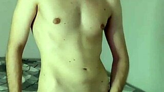 Amateur Masturbates To Orgasm And Cums On Webcam In Bedroom