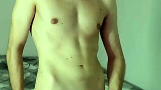 Amateur Masturbates To Orgasm And Cums On Webcam In Bedroom