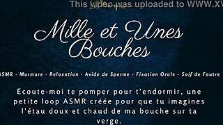 French European dirty talk blowjob asmr intense sucking.