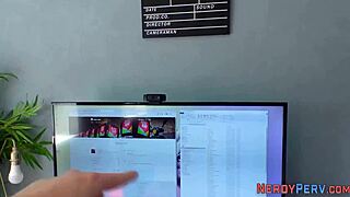 Busty British amateur meets someone for the first time