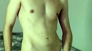 Amateur Masturbates To Orgasm And Cums On Webcam In Bedroom