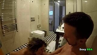 just watched seductive goddess sexydeas take a sensual shower after riding monster cock