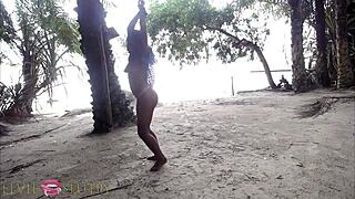 Found That Horny African Whore In The Wild And Fuck - Part 1