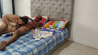Sharing Bed With Stepfather's Old Man For Good Sex