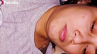 My stepsister gives blowjobs and asks for cum