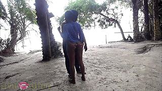 Found That Horny African Whore In The Wild And Fuck - Part 1