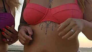 Searching for a stud on the beach to pound us hard