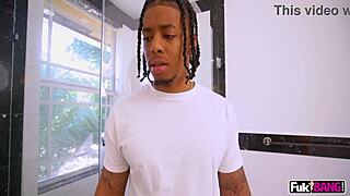 Molly Little 18+ rides her secret roommate's monster cock. It's pure hardcore action!