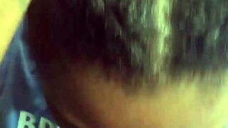 ebony teen sucks my cock in the pouring rain outside