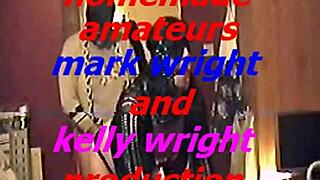 Girlfriend humiliates boyfriend by pegging his sissy ass on cam while he cums