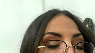 medusa plays with big dildo blowjob titjob masturbation