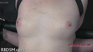 Slave gets rough immoral drilling in wild session