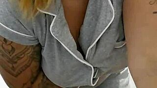 She keeps staring at my butt, I'll give in.