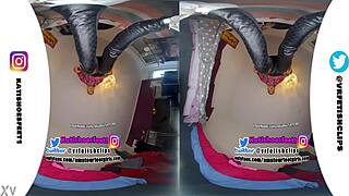 Giantess girl shows stinky socks and sweaty shoes 😍