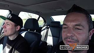 Blonde amateur Kitty Blair in webcam casting getting fucked hard