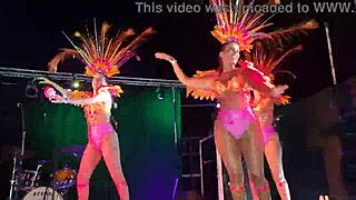 Sambo 2022 features big ass in leggings.