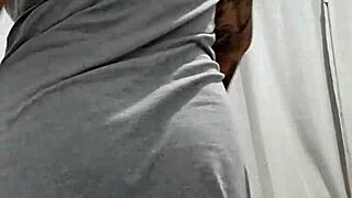 She keeps staring at my butt, I'll give in.