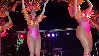 Sambo 2022 features big ass in leggings.