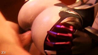 widowmaker moans from huge anal creampie 😩