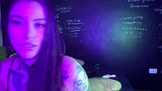 Check me out showing off with my pierced tits and vibrator!