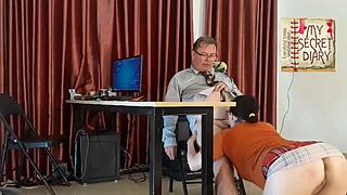 Office Domination Boss Fucks Secretary Hard In Pussy And Mouth Compilation L 4