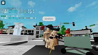 Public Rough Anal with Prostitute Friend