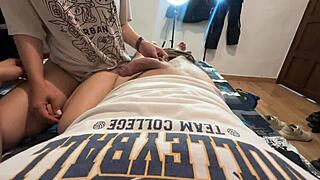 Increible Mamada De Mi Hermanastra Mientras Estabamos Solos En Casa