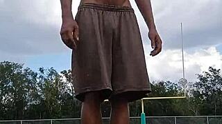 it's good to watch cute brunette workout