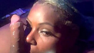 Sloppy blowjob by queenko with deepthroat cumshot!