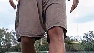 it's good to watch cute brunette workout