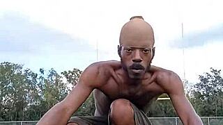 it's good to watch cute brunette workout