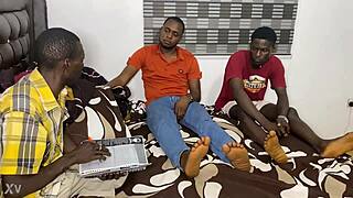 Teacher And Classmates Run Train On Student In Classroom Rough Fucking Party