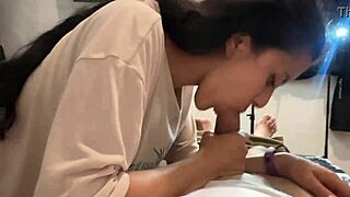 Increible Mamada De Mi Hermanastra Mientras Estabamos Solos En Casa