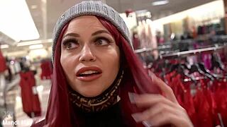 Latina Sucks Dick in Outdoor Doggystyle with Big Tits