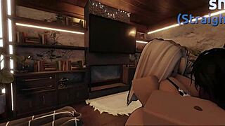 fucked a blond cow slut with monster cock in rough hardcore riding