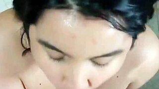 hottest cum mouth action with messy facial finish