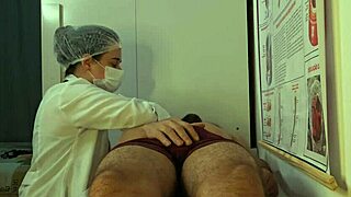 licking this brazilian nurse got me hard during consultation! 😜
