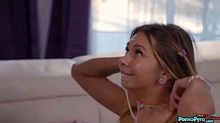 Teen Schoolgirl Mia Kay Gives Sloppy Blowjob To Chad Alva