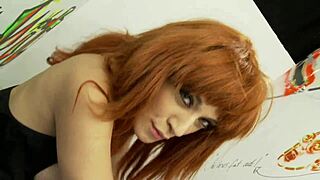 hot red milf gets a big cock from the glory hole, you know?